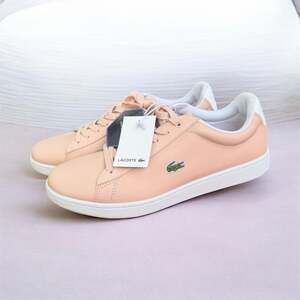 Lacoste Hydez 319 1 P Leather Women's Sneakers in Light Pink/White